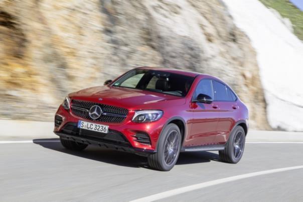 Mercedes-Benz GLC 350d 4Matic Coupé.  Foto:Hersteller